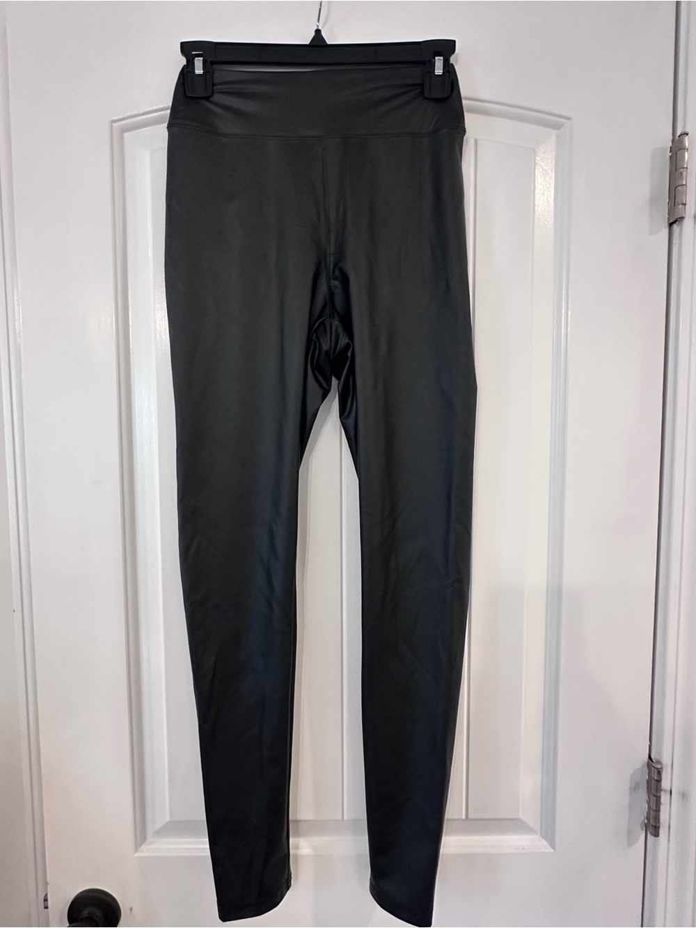 Aerie Black Faux Leather Leggings